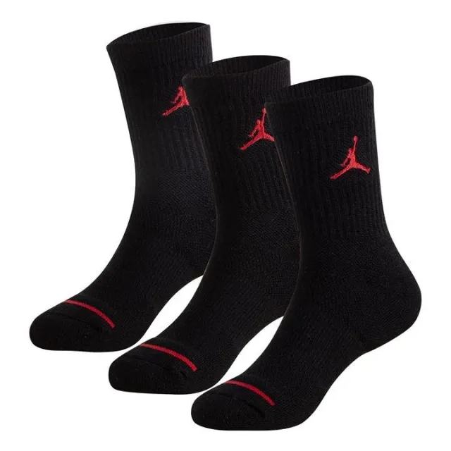 Nike Jordan Jordan Infant Jumpman 3 Pack Sock - Black - Size 9.5-2.5 - Black