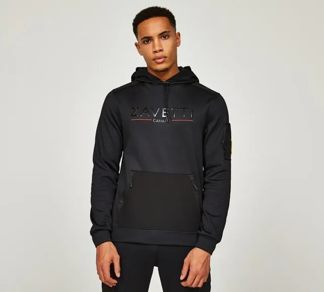 Zavetti Canada Daletto Overhead Hoodie - Black - Size XL - Black