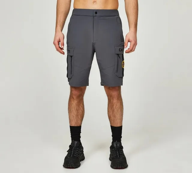 Zavetti Canada Gatelli 2.0 Woven Cargo Short - Grey - Size XS - Grey