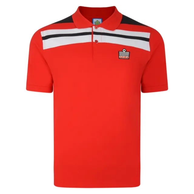 Score Draw Admiral 1982 Red Club Polo