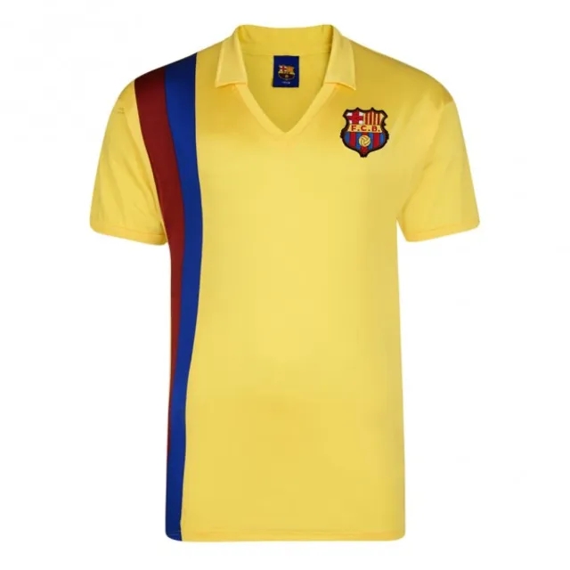 Score Draw Barcelona 1982 Away Retro Football Shirt