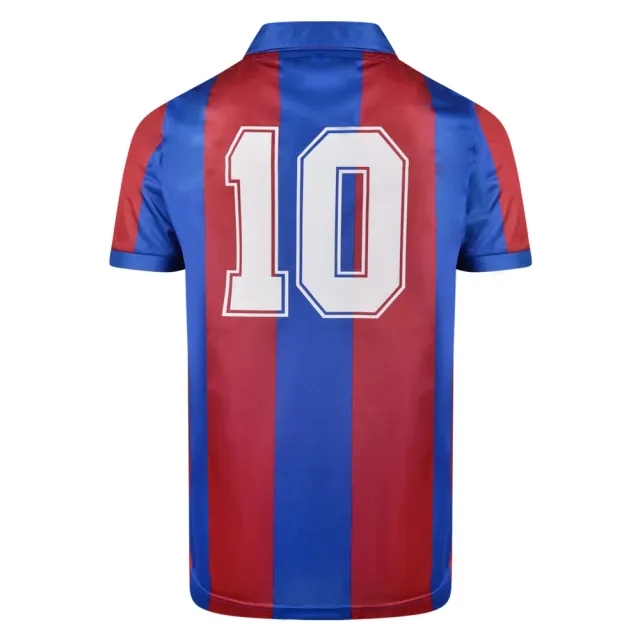 Score Draw Barcelona 1982 No10 Retro Football Shirt