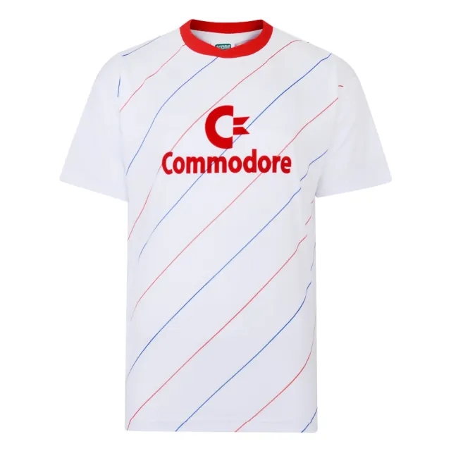 Score Draw Bayern Commodore 1984 Auswar trikot Football shirt