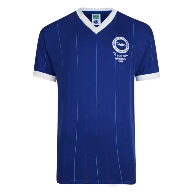 Score Draw Brighton &amp;amp; Hove Albion 1983 FA Cup Final Shirt