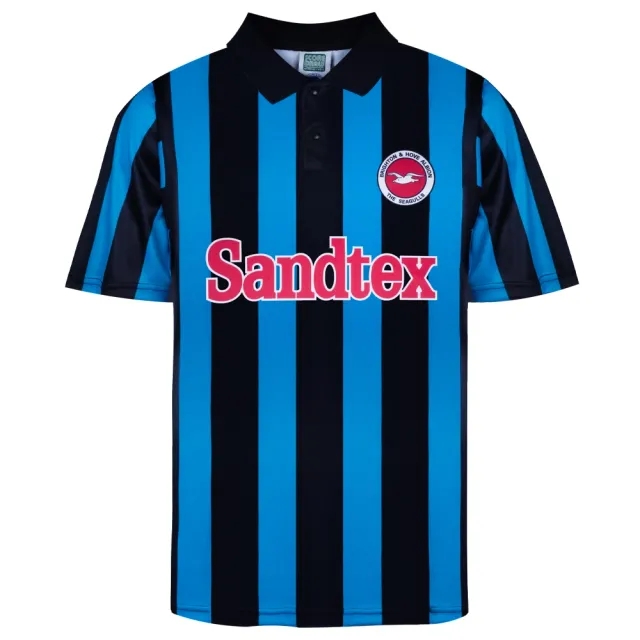 Score Draw Brighton & Hove Albion Kids SS Third Shirt 1994/95