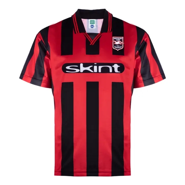 Score Draw Brighton &amp;amp; Hove Albion 1999 Away Retro Shirt