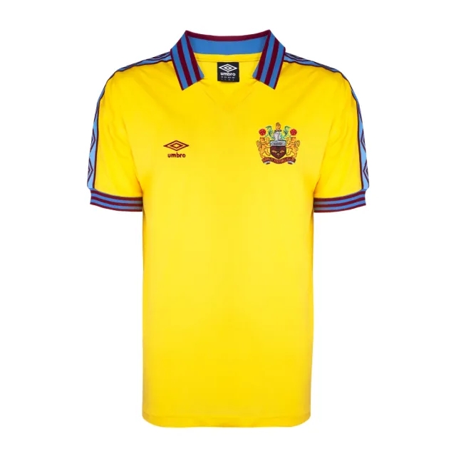 Score Draw Burnley Mens SS Away Shirt 1980/81
