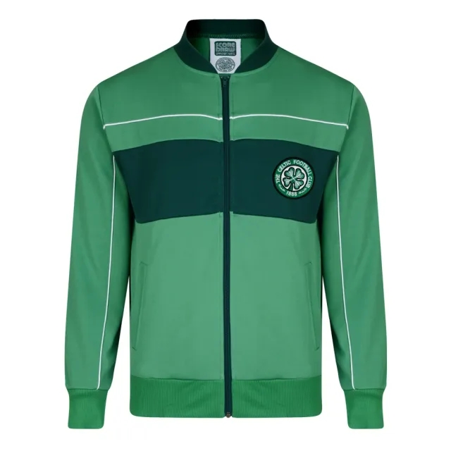 Score Draw Celtic 1984 Retro Football Track Jacket