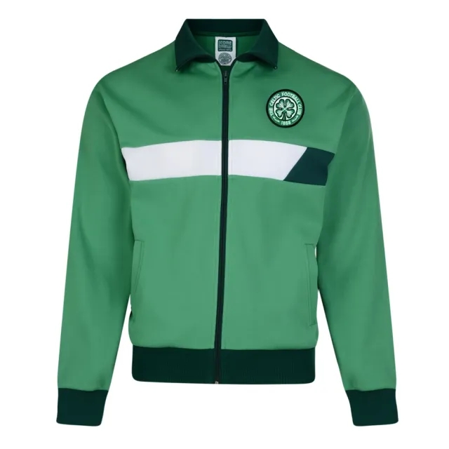 Score Draw Celtic 1986 Track Retro Track Jacket