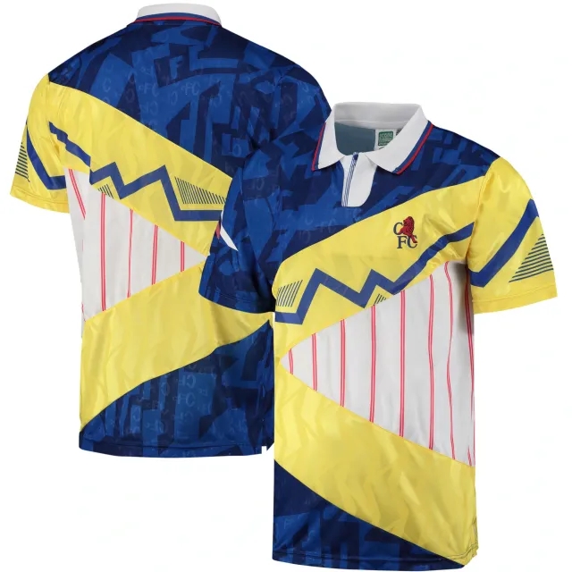 Score Draw Chelsea Mens SS Home Shirt 1992/93