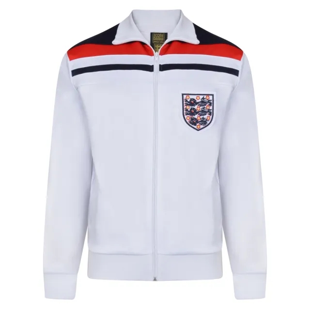 Score Draw England 1982 Empire White Track Jacket