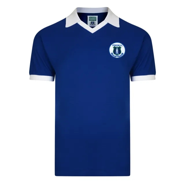 Score Draw Everton 1978 Retro Football Shirt