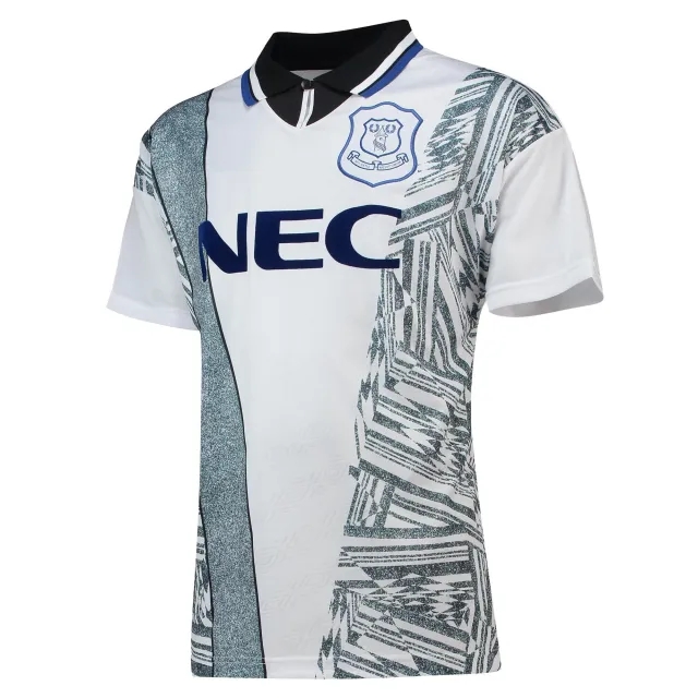 Score Draw Everton Mens SS Away Shirt 1995/96