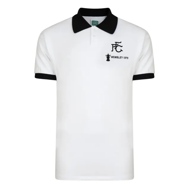 Score Draw Fulham 1975 FA Cup Final Retro Football Shirt