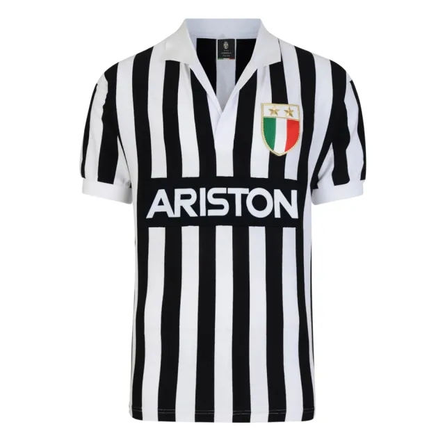 Score Draw Juventus Mens SS Home Shirt 1984/85