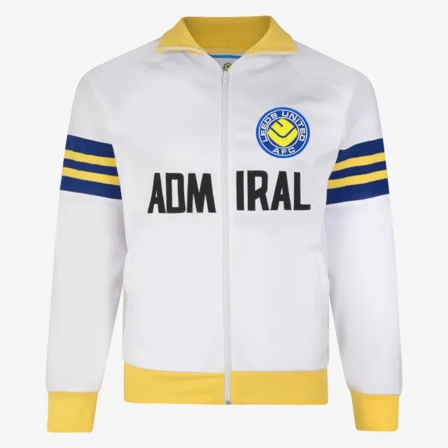 Score Draw Leeds United 1978 Admiral Retro Track Jacket