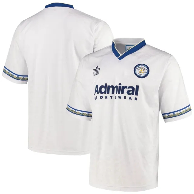 Score Draw Leeds United Mens SS Home Shirt 1993/94