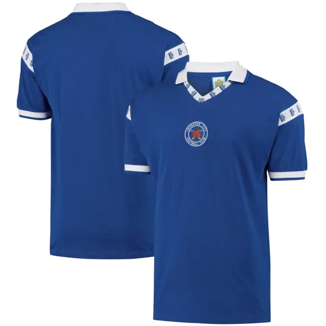Admiral Leicester City Mens SS Home Shirt 1976/77