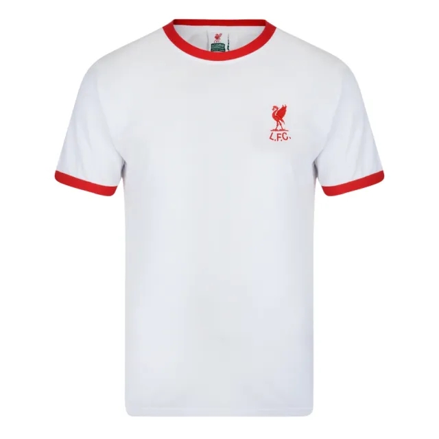 Score Draw Liverpool FC 1973 No7 Away Retro Football Shirt