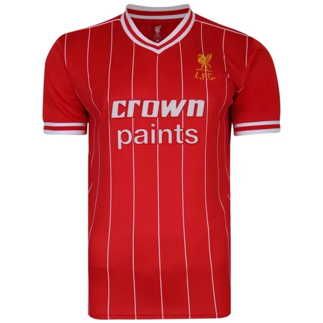 Score Draw Liverpool FC 1982 Retro Football Shirt