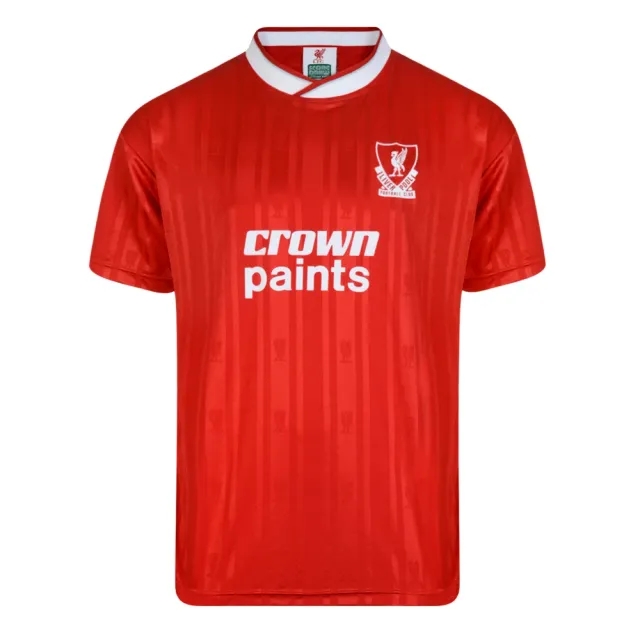 Score Draw Liverpool FC 1987 Retro Football Shirt