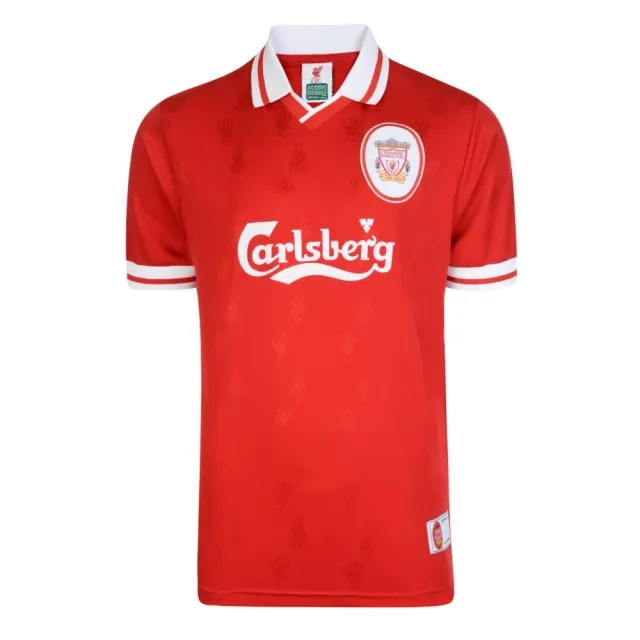 Score Draw Liverpool FC 1996 Retro Football Shirt