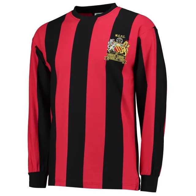 Score Draw Manchester City Mens SS Away FA Cup Final Shirt 1969/70
