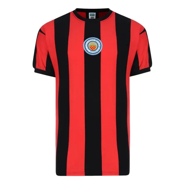 Score Draw Manchester City 1970 No8 Away Retro Shirt