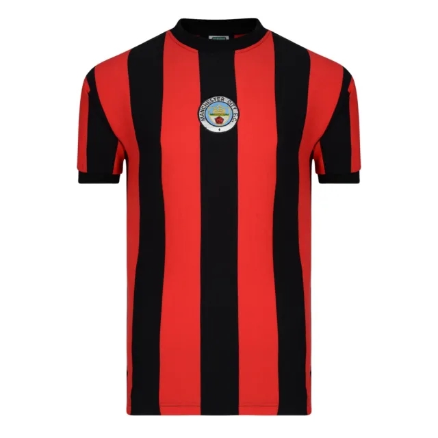 Score Draw Manchester City 1972 Away Retro Football Shirt
