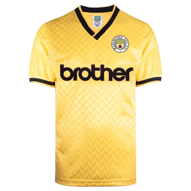 Score Draw Manchester City 1989 Third Retro Football Shirt