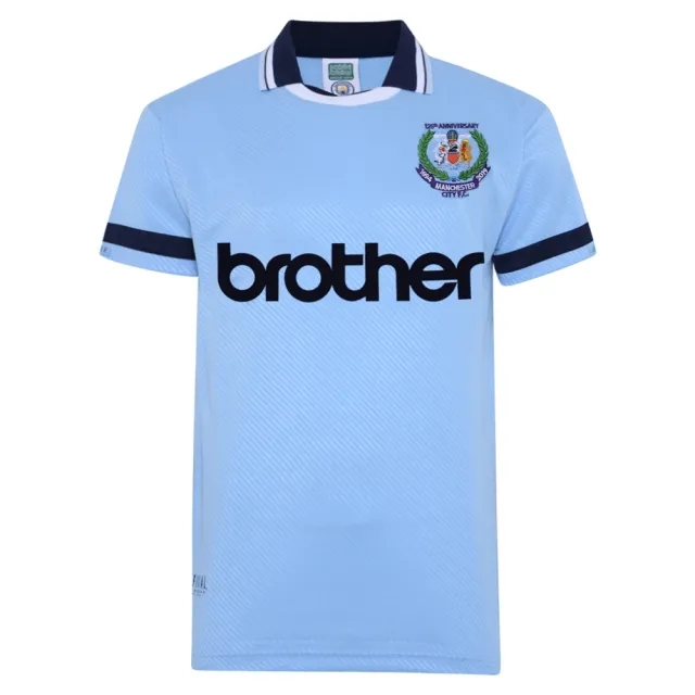 Score Draw Manchester City 1994 Anniversary Shirt