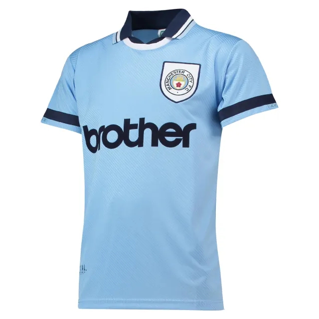 Score Draw Manchester City 1994 Home Shirt
