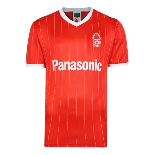 Score Draw Nottingham Forest 1982 Retro Home Football Shirt