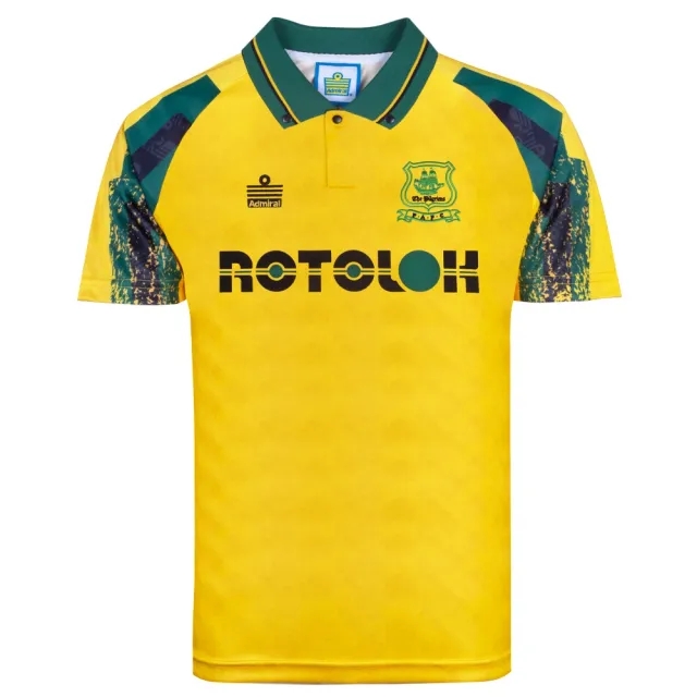 Score Draw Plymouth Argyle Mens SS Away Shirt 1996/97