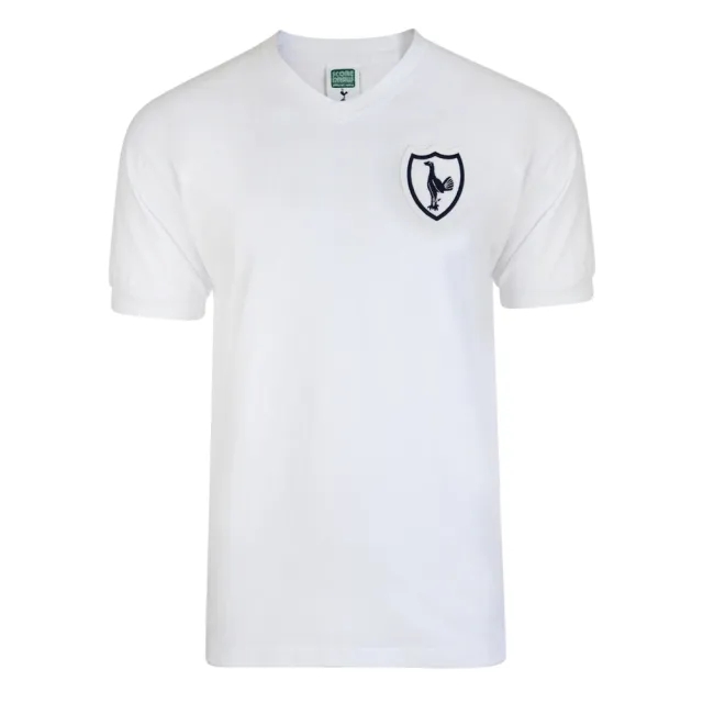 Score Draw Tottenham Hotspur 1962 No8 Retro Football Shirt