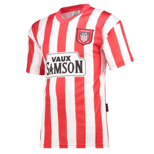 Scoredraw Retro Sunderland Mens SS Home Shirt 1997/98