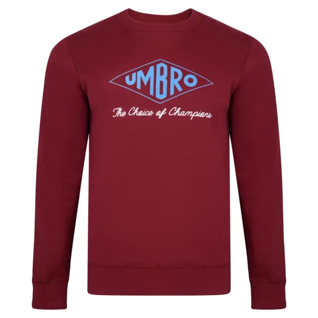 Umbro Choice of Champions Claret Sweatshirt