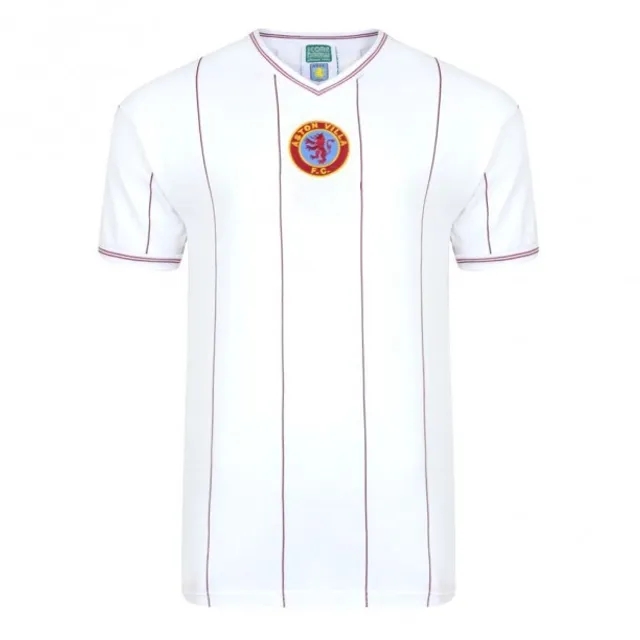 Score Draw Aston Villa 1982 Away Retro Football Shirt