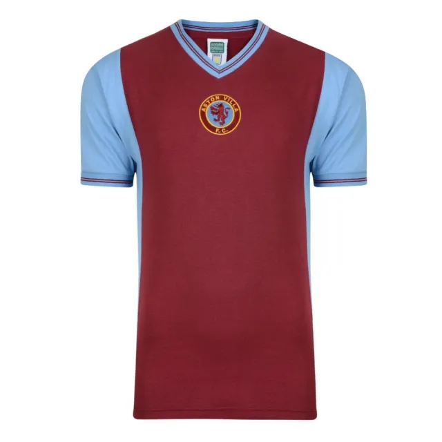 Score Draw Aston Villa 1982 Retro Football Shirt