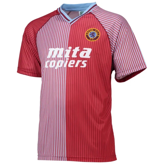 Score Draw Aston Villa 1988 Home Shirt