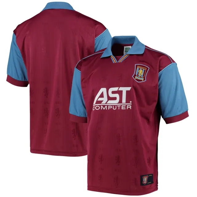 Score Draw Aston Villa 1996 Home Shirt