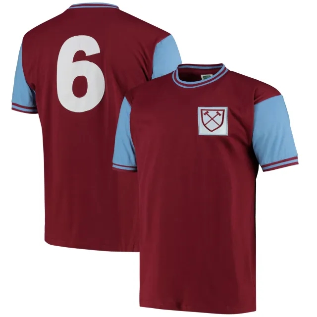 Score Draw West Ham United Mens SS Home Shirt 1966/67