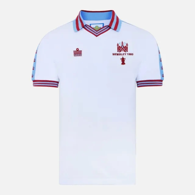 Score Draw West Ham United 1980 FA Cup Final Admiral Shirt