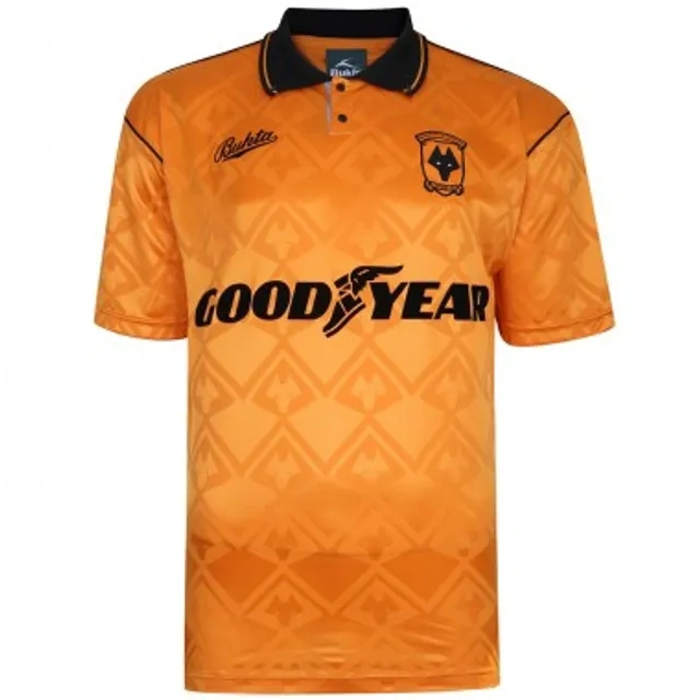 Score Draw Wolverhampton Wanderers 1992 Bukta shirt