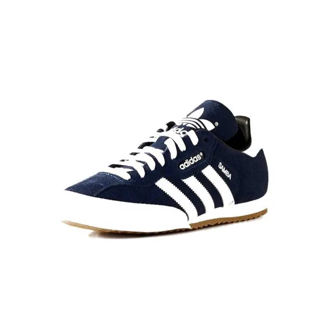 adidas Originals Samba Super Trainer - Navy / White - Size 6 - Navy