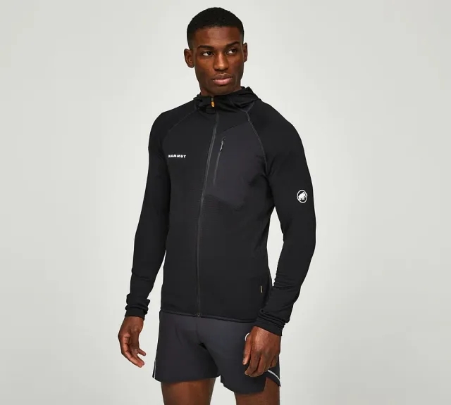 Mammut Aenergy Light ML Hooded Jacket - Black - Size XL - Black