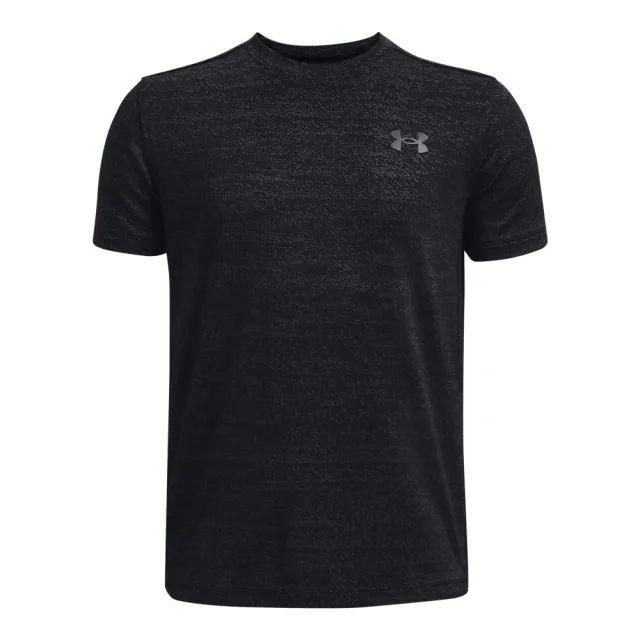 Under Armour Armour Ua Tech Vent Jacquard Ss Gym Top Boys - Black