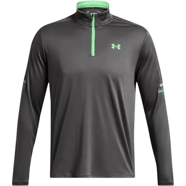 Under Armour UA Tech Quarter Zip Top - Grey - Size S - Grey
