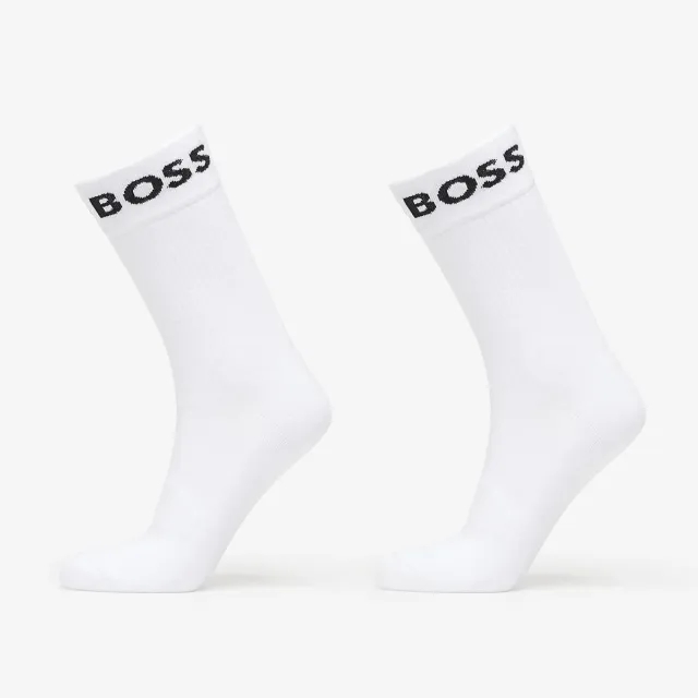 Boss 2 Pack Sport Crew Sock - white