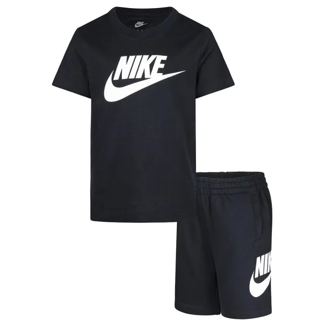 Nike Nursery Club T-Shirt and Short Set - Black - Size 3-4Y - Black